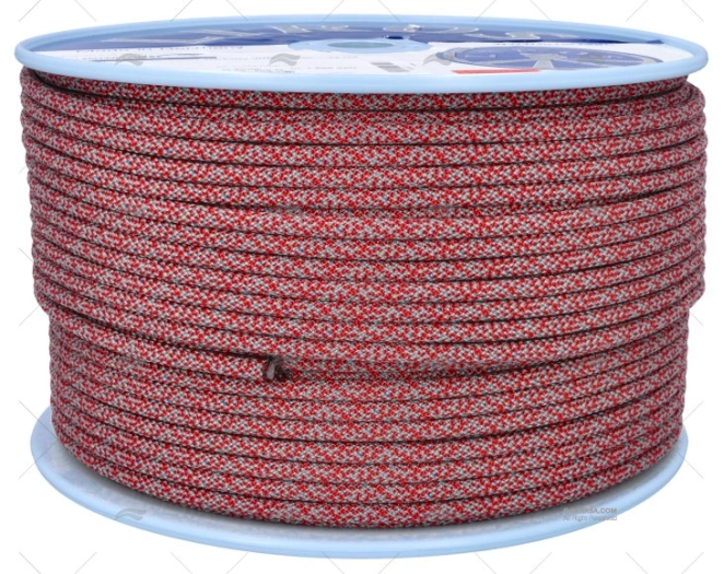 CORDAGE HERCULES VISION 08MM ROUGE 200MT LIROS