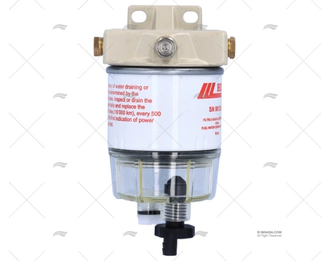 WATER/DIESEL FILTER-SEPARATOR 57L/H