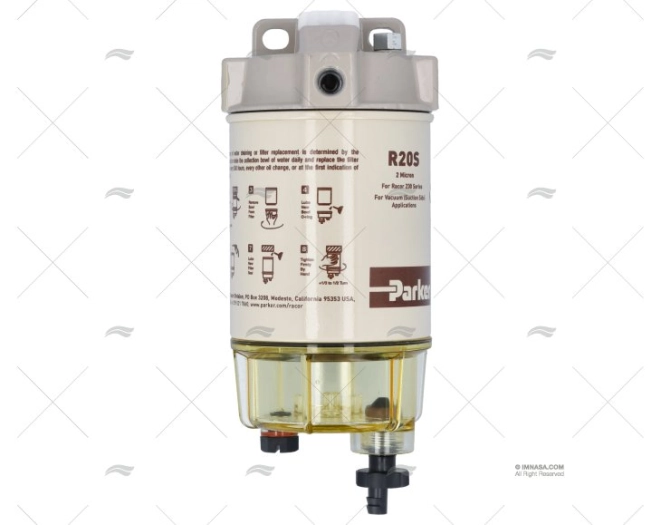 WATER/DIESEL FILTER-SEPARATOR 14L/H