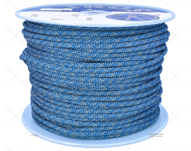 CORDAGE HERCULES VISION 08MM BLEU 200MTS LIROS