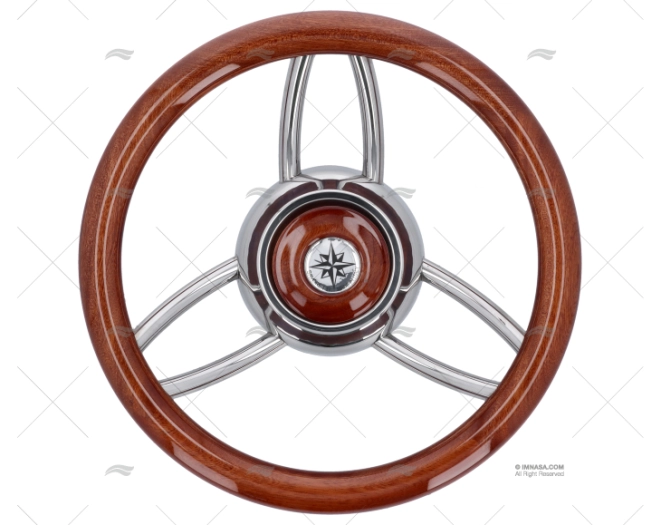 STEERING WHEEL T26L WOOD 350mm SAVORETTI ARMANDO