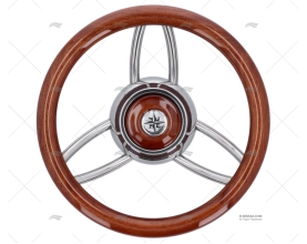 STEERING WHEEL T26L WOOD 350mm SAVORETTI ARMANDO