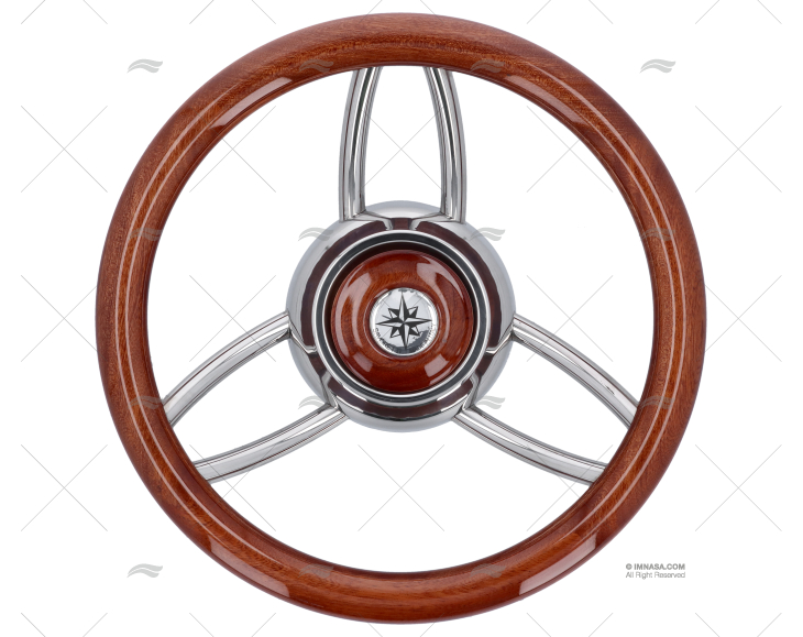 STEERING WHEEL T26L WOOD 350mm SAVORETTI ARMANDO