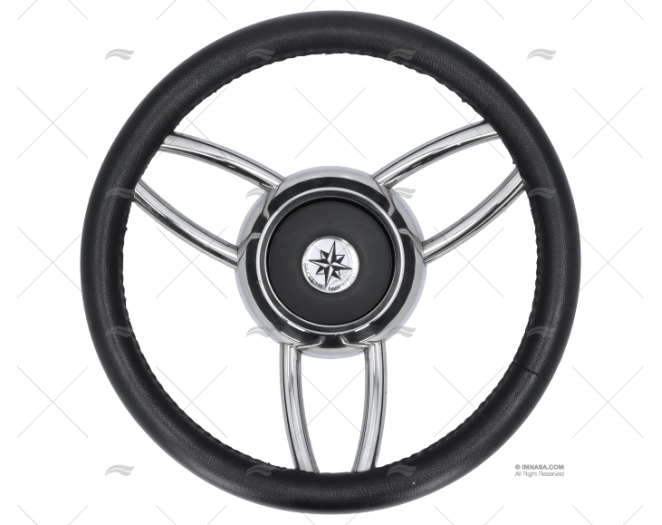 STEERING WHEEL T26B BLACK 350mm SAVORETTI ARMANDO