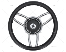 STEERING WHEEL T26B BLACK 350mm SAVORETTI ARMANDO