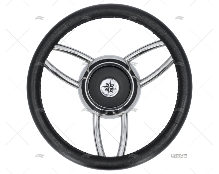 STEERING WHEEL T26B BLACK 350mm SAVORETTI ARMANDO