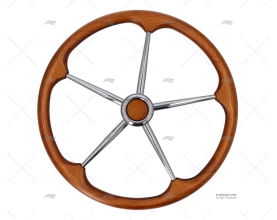 STEERING WHEEL T8/50 TEKA NAT.VARNISH SAVORETTI ARMANDO