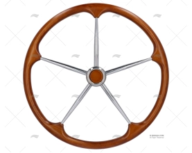 STEERING WHEEL T8/60 TEKA NAT.VARNISH SAVORETTI ARMANDO