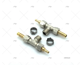 CYLINDER FITTINGS SET 1/4 x 8mm LECOMBLE SCHMITT