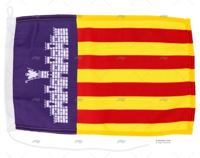 BANDEIRA MAIORCA 30x 20cm ADRIA BANDIERE