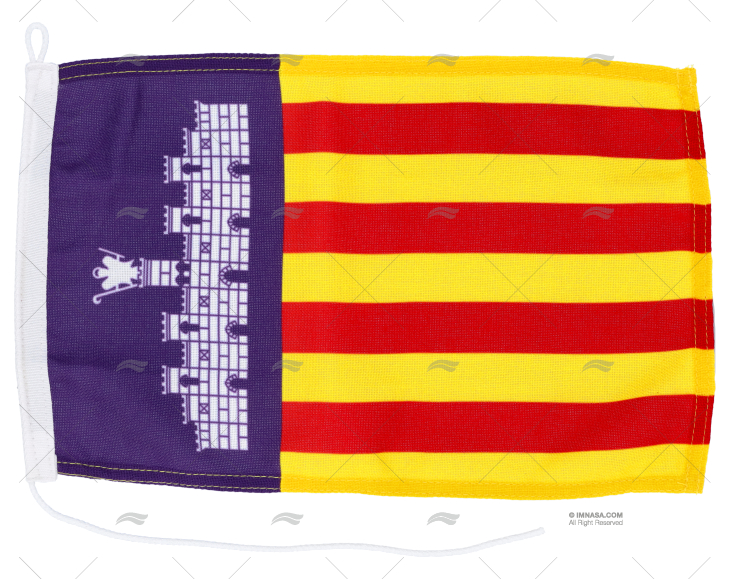 BANDEIRA MAIORCA 30x 20cm ADRIA BANDIERE