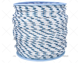 HALYARD ALLROUND 10mm WHITE/BLUE 200m LIROS