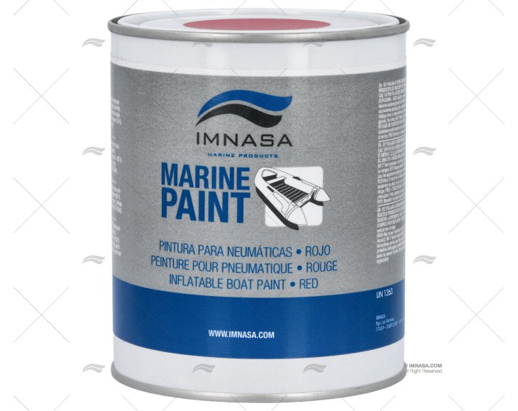 PEINTURE POUR PNEUMATIQUE 750cc ROUGE IMNASA