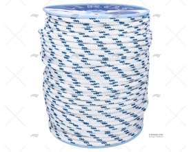 HALYARD ALLROUND 12mm WHITE/BLUE 200m LIROS