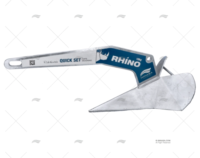 GALVANIZED RHINO ANCHOR 10kg IMNASA