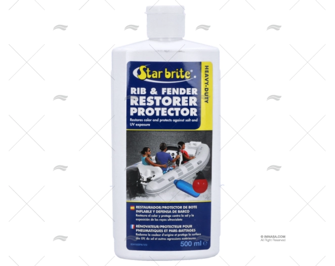 INFLATABLE BOAT & FENDER CLEANER 500ml STAR BRITE