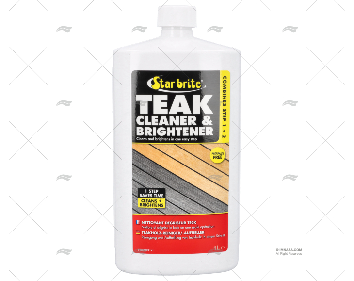 TEAK CLEANER / BRIGHTENER 1000ml STAR BRITE