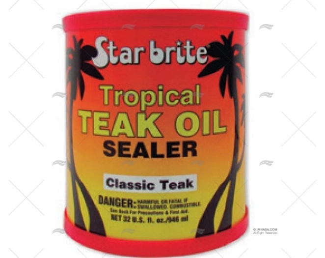 TROPICAL TEAK OIL / SEALER CLASSIC 473ml STAR BRITE