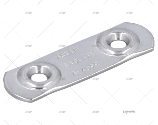 PLACA INOX CINCHA ALLEN BROTHERS