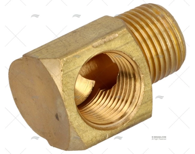 BRASS ELBOW M-F 3/8' NPT