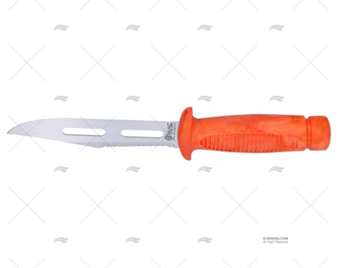 COUTEAU ORANGE FLOTTANT LAME 14 CM MAC COLTELLERIE