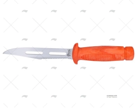 COUTEAU ORANGE FLOTTANT LAME 14 CM MAC COLTELLERIE