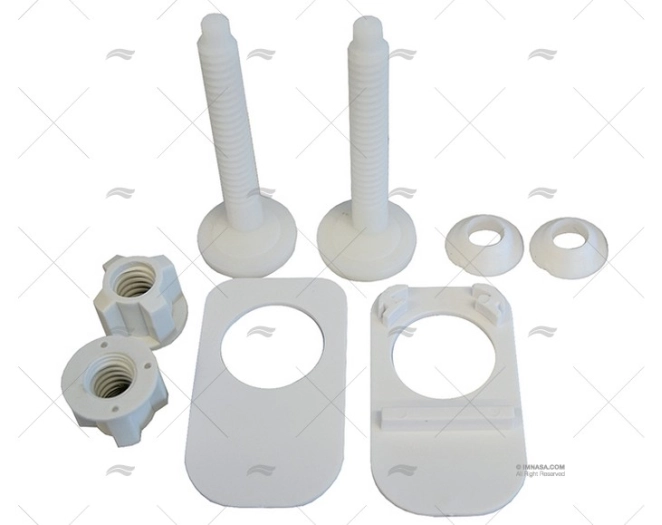 KIT BISAGRAS WC TAPA PLASTICO COMPACT(CO MATROMARINE