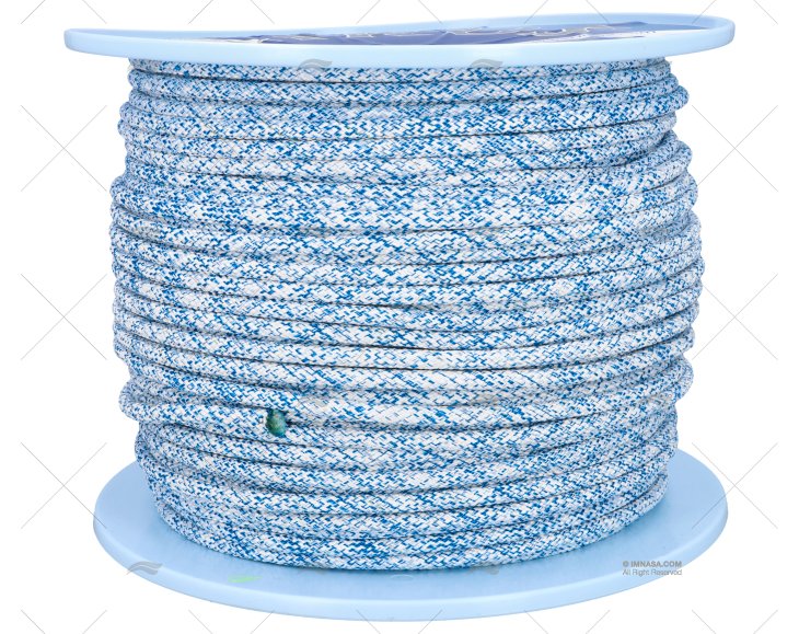 HALYARD TOP GRIP 08mm WHITE/BLUE 200m