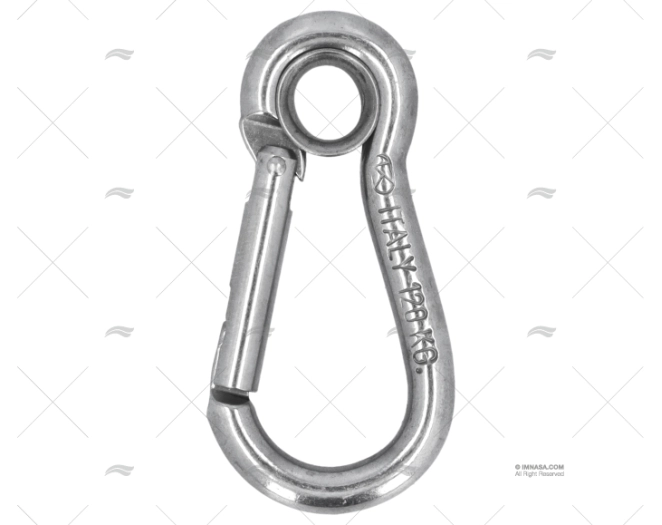 CARABINE HOOK S.S. 5X50mm W/ EYE KONG