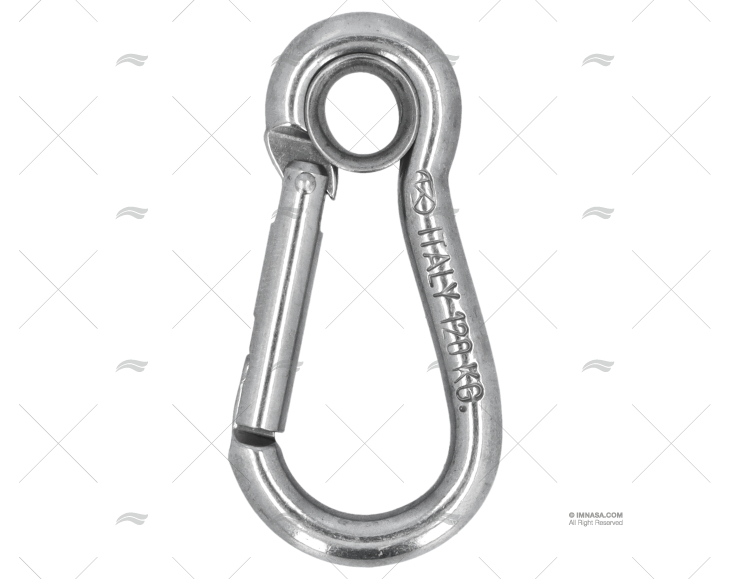 CARABINE HOOK S.S. 5X50mm W/ EYE KONG