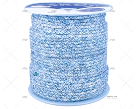 HALYARD TOP GRIP 10mm WHITE/BLUE 200m LIROS