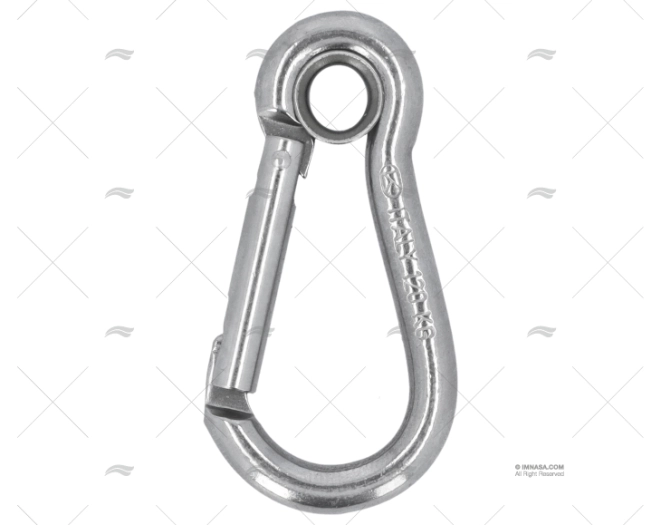 CARABINE HOOK S.S 6X60mm W/ EYE KONG