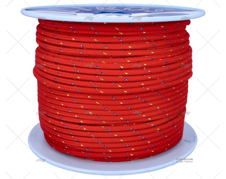 CORDAGE SEASTAR 08mm ROUGE 200m LIROS