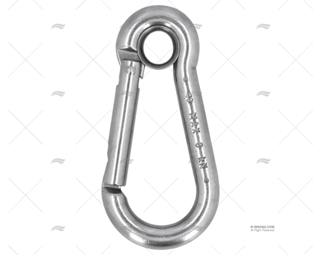 CARABINE HOOK S.S. 8X80mm W/ EYE KONG