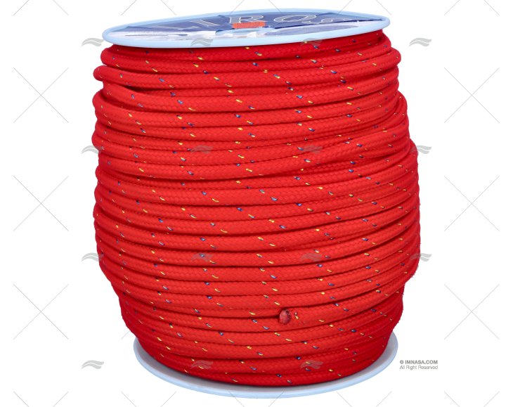 ROPE SEASTAR 12mm RED  200m LIROS