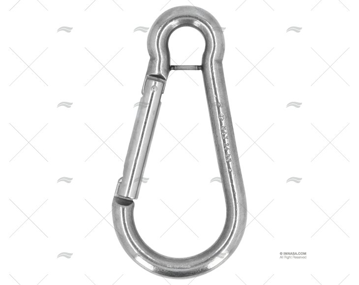 CARABINE HOOK S.S. 16X160mm W/ EYE KONG