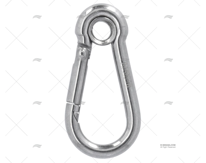 CARABINE HOOK W/ EYE S.S.316 4x40mm