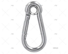 CARABINE HOOK W/ EYE S.S.316 4x40mm