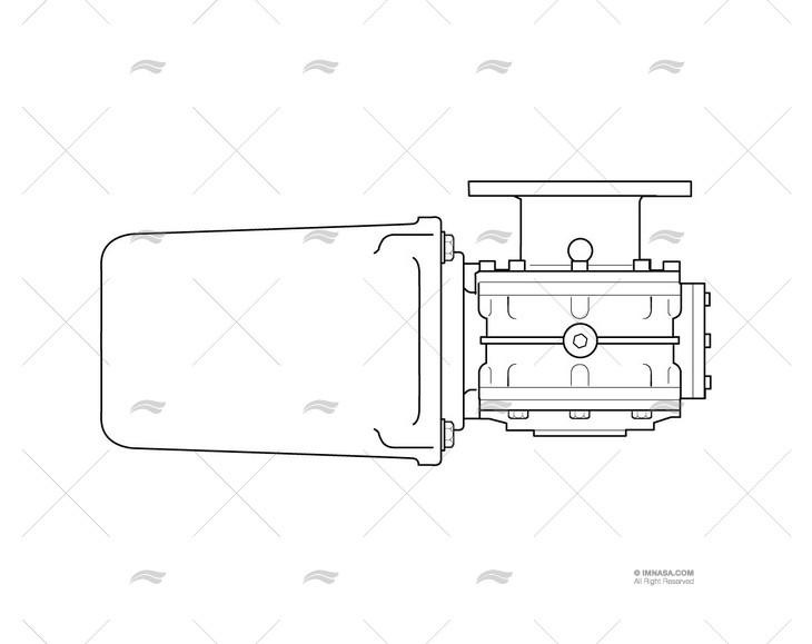 MOTEUR REDUCTEUR V2 IP68 NO FAST FIT LEWMAR