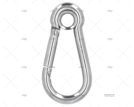 CARABINE HOOK W/ EYE S.S.316 6x60mm