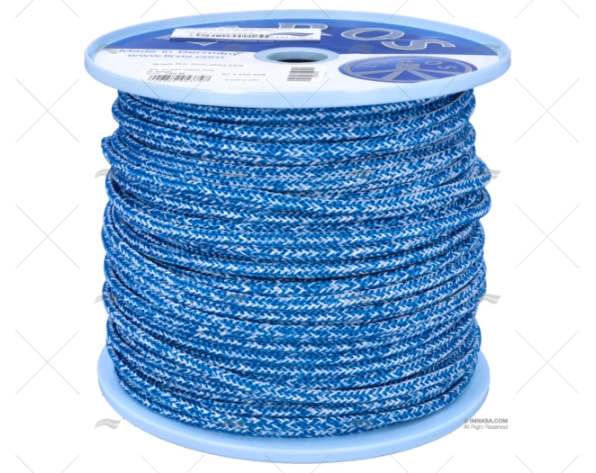 CORDAGE MAGIC PRO 05MM BLANC /BLEU  100M LIROS