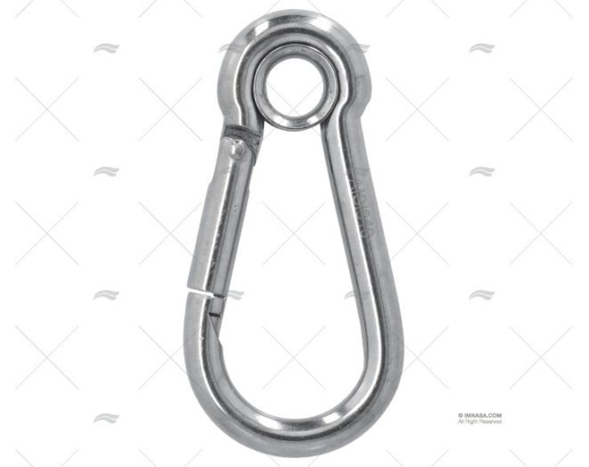 CARABINE HOOK W/ EYE S.S.316 7x70mm