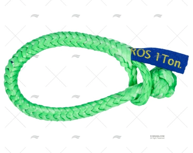 SHACKLE TFFFXTIL 06mm VERDE C. MÁX. 0.5t