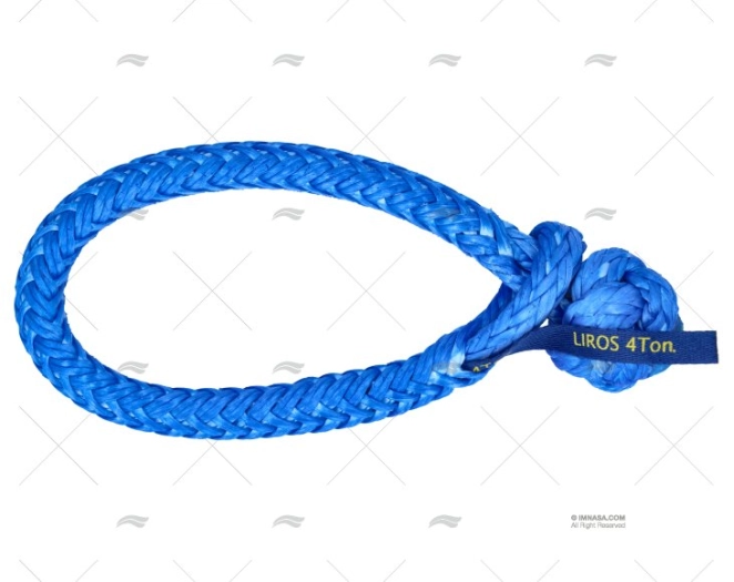 SHACKLE TEXTILE  13mm BLUE MAX LOAD 4t