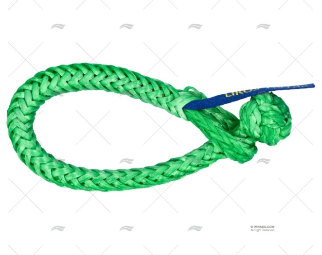 SHACKLE TFFFXTIL 09mm VERDE C. MAX 0,75t