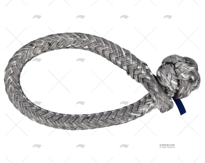 SHACKLE TEXTILE 24mm CINZA C. MAX 10t