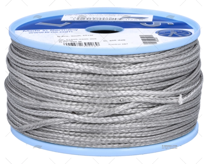 CORDAGE LIROS D-PRO 03mm CARBONNE 100m LIROS