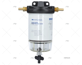 MERCURY FUEL FILTER W/CLEAR BOWL AND ALU IMNASA