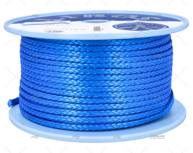 CORDAGE LIROS D-PRO 06mm BLEU 100m LIROS