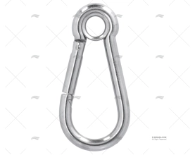 CARABINE HOOK W/EYE S.S.316 11x120mm